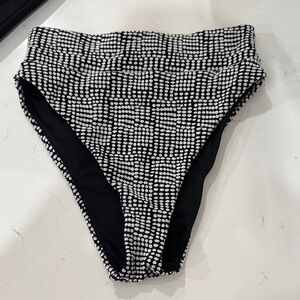 Aerie High waisted Swim Bottoms